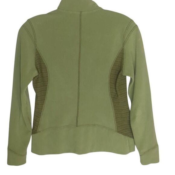 Vintage North Face Quarter Button Fleece Green Women's XS 00s - Picture 2 of 7